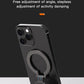2-in-1 Magnetic Phone Stand – 360° Rotating Car Mount for MagSafe Compatible Devices