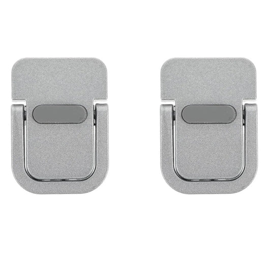 Set of 2 Mini Adhesive Laptop Riser Stands – 10 to 18 Inch